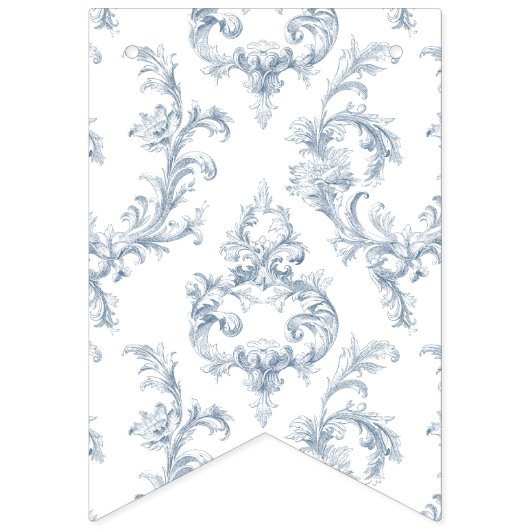  Regency Monogram Crest Wedding Vlaggetjes (Tweede vlag)