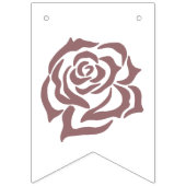 Regency Pink Cameos Roos Vlaggetjes (Eerste vlag)