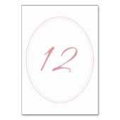 Regency Pink Classic Cameo Wedding Kaart (Voorkant)