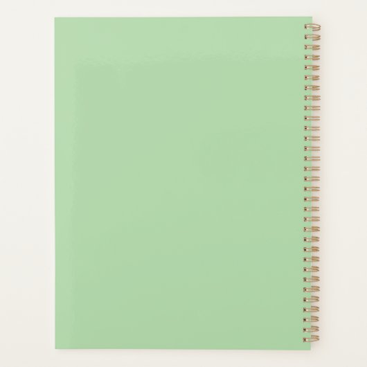 Regency Planner (Achterkant)