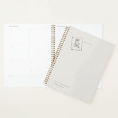 Regency Romance Geïnspireerde Geperste Roos Planner (Display)