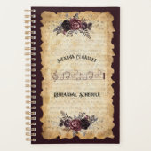 Regency Romance Klarinet Oefenplanner Boek Planner (Voorkant)
