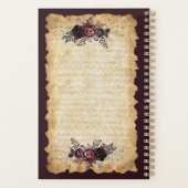 Regency Romance Klarinet Oefenplanner Boek Planner (Achterkant)