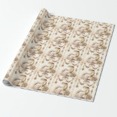 Regency Rose Garden Leest Dame Cadeaupapier (Uitgerold)