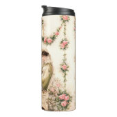 Regency Rose Garden Lezende Dame Thermosbeker (Geroteerd rechts)