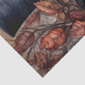 Regency Skeleton Gentleman Halloween Decoupage Tissuepapier (Detail)