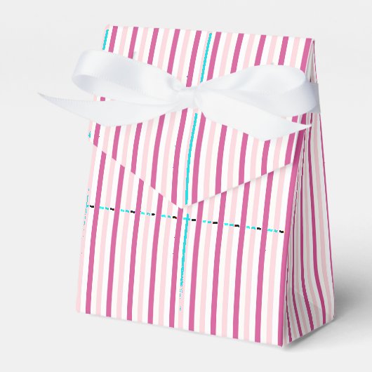 Regency Stripes Bedankdoosjes (Voorkant Zijde)