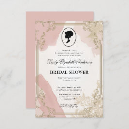 Regency tijdperk Florals Bridgerton Vrijgezellenfe Kaart