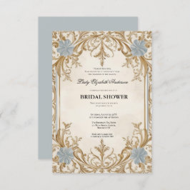 Regency tijdperk Florals Bridgerton Vrijgezellenfe Kaart