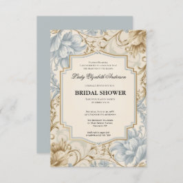 Regency tijdperk Florals Bridgerton Vrijgezellenfe Kaart