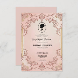 Regency tijdperk Florals Bridgerton Vrijgezellenfe Kaart