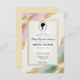 Regency tijdperk Florals Bridgerton Vrijgezellenfe Kaart