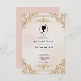 Regency tijdperk Florals Bridgerton Vrijgezellenfe Kaart