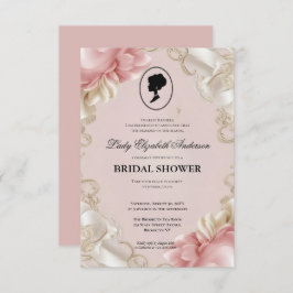 Regency tijdperk Florals Bridgerton Vrijgezellenfe Kaart