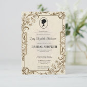 Regency tijdperk Golden Bridgerton Vrijgezellenfee Kaart (Staand voorkant)