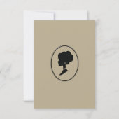 Regency tijdperk Golden Bridgerton Vrijgezellenfee Kaart (Achterkant)