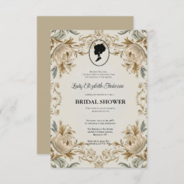 Regency tijdperk Golden Bridgerton Vrijgezellenfee Kaart