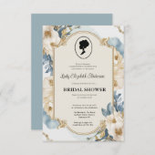 Regency tijdperk goud Bridgerton Vrijgezellenfeest Kaart (Voorkant / Achterkant)