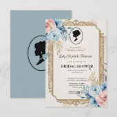 Regency tijdperk goud Bridgerton Vrijgezellenfeest Kaart (Voorkant / Achterkant)