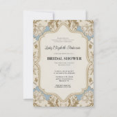 Regency tijdperk goud Bridgerton Vrijgezellenfeest Kaart (Voorkant)