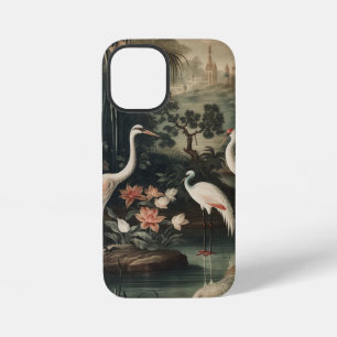 Regency Tropische Kraanvogel & Verloren Paleis iPh iPhone 12 Mini Hoesje
