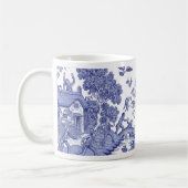 Regency Undead Blue Willow - Mug Koffiemok (Links)