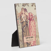 Regency Victoriaans Sisters Gepersonaliseerde Best Fotoplaat (Zijkant)