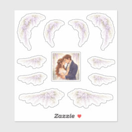 Regency Wisteria Huwelijksstickers Sticker