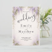 Regency Wisteria Kaart (Staand voorkant)