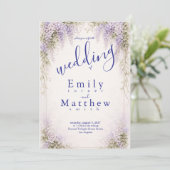 Regency Wisteria Kaart (Staand voorkant)