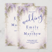 Regency Wisteria Kaart (Voorkant / Achterkant)