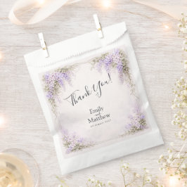 Regency Wisteria Small Wedding Favor Bags Bedankzakje