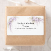 Regency Wisteria Wedding Etiket (Insitu)