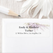 Regency Wisteria Wedding Etiket (Insitu)