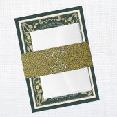 Regencycore Elegant formele Engels Regency bruilof Uitnodigingen Wikkel