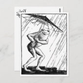Regendag Briefkaart (Voorkant / Achterkant)
