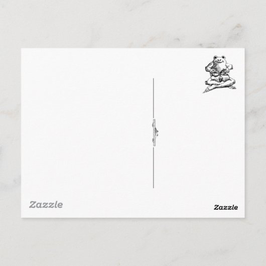 Regendag Briefkaart (Achterkant)