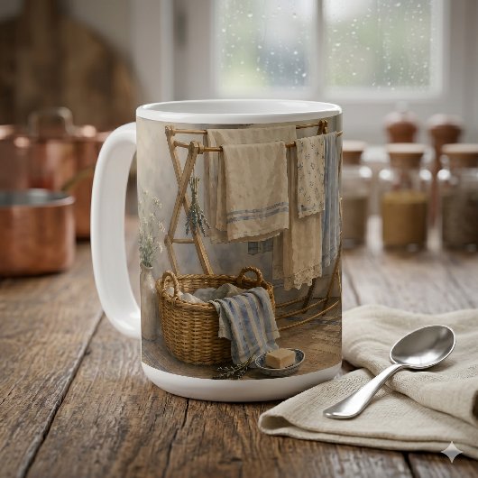 Regendag Cottage Waskamer Koffiemok