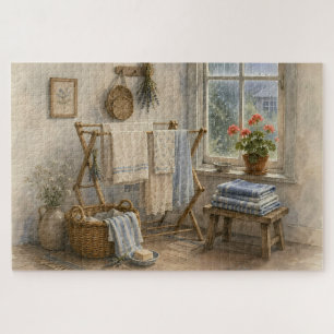 Regendag Cottage Waskamer Legpuzzel