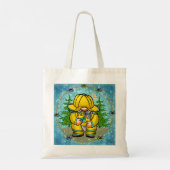 Regendag kabouter tote bag (Achterkant)