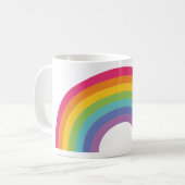 Regendag Regenboog Koffiemok (Voorkant links)