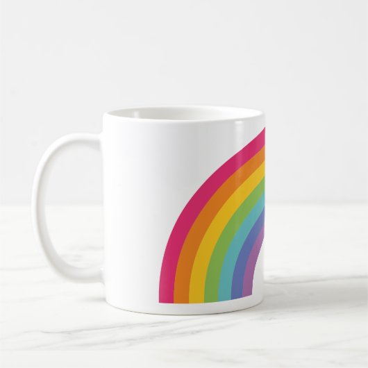 Regendag Regenboog Koffiemok (Links)