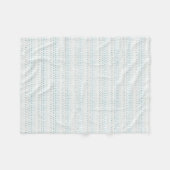 Regendroppatroon Fleece Deken (Voorkant (Horizontaal))