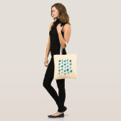 regendroppentas tote bag (Voorkant (model))