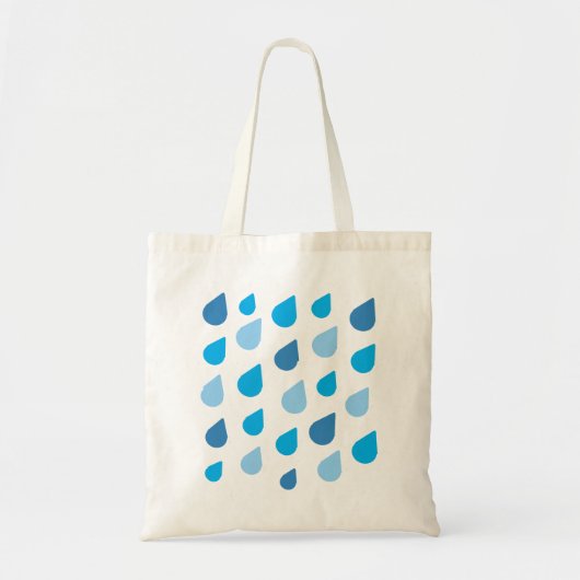 regendroppentas tote bag (Voorkant)