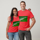 “Regendruppel” Minimale T-shirt met Aesthetisch On (Unisex)