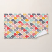 Regendruppel Pop Art Dot Pattern Bad Handdoek (Handdoek)