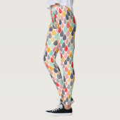 Regendruppel Pop Art Dot Pattern Leggings (Links)