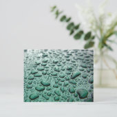 Regendruppels Briefkaart (Staand voorkant)