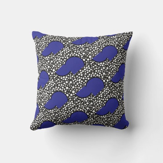 Regendruppels III Kussen (Achterkant)